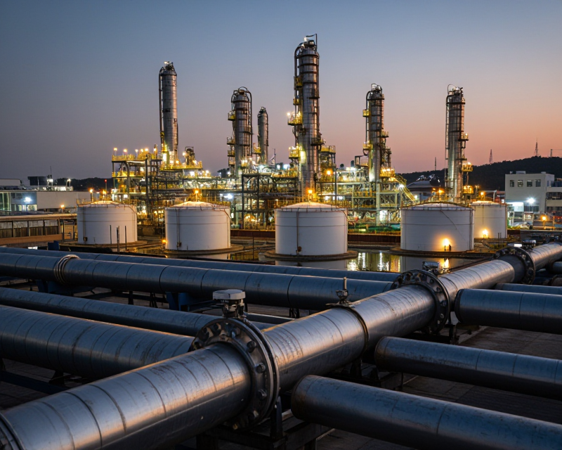 Industrial Petrochemical Refinery