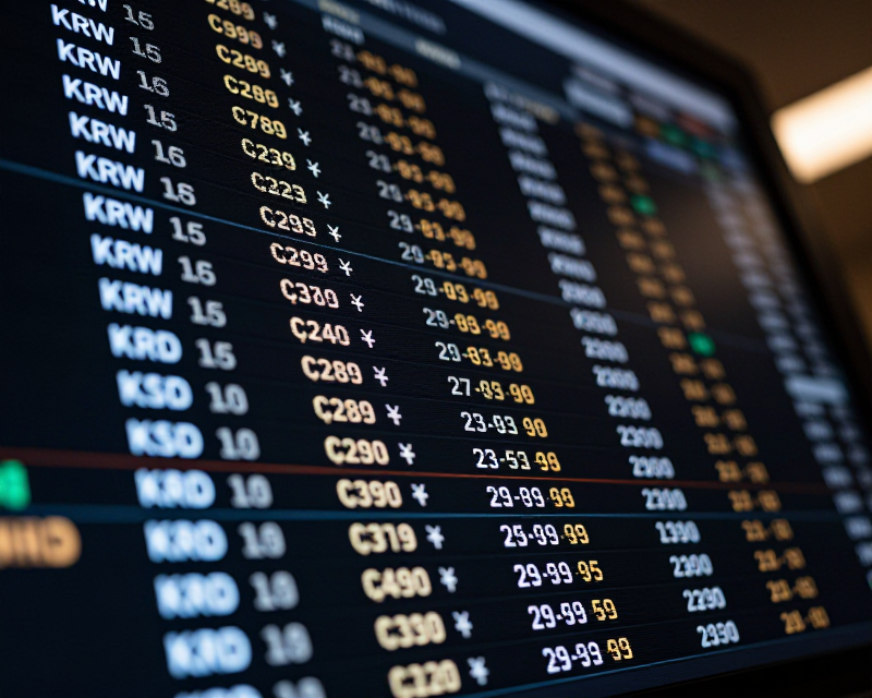 Financial Market Display