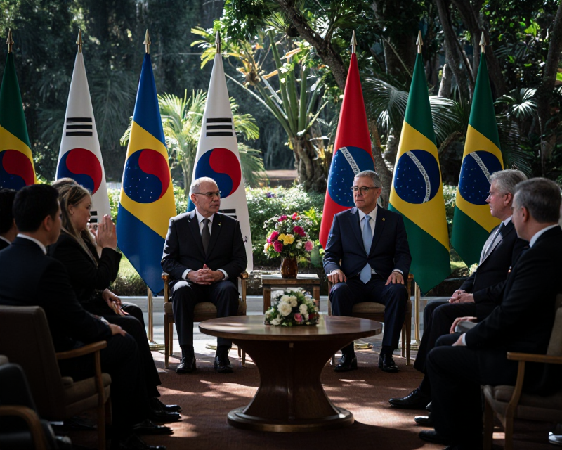 Diplomatic Summit in Brasilia