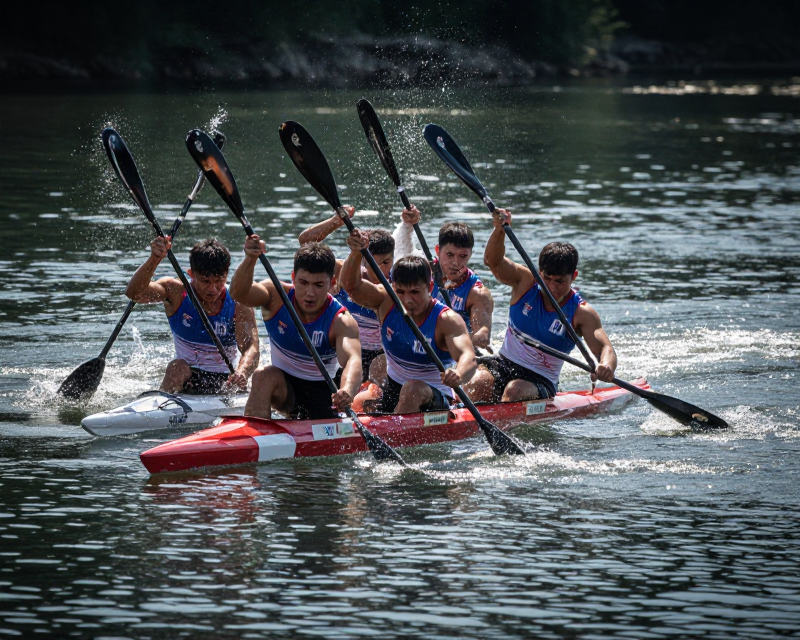 South Korean Kayak Team Victory