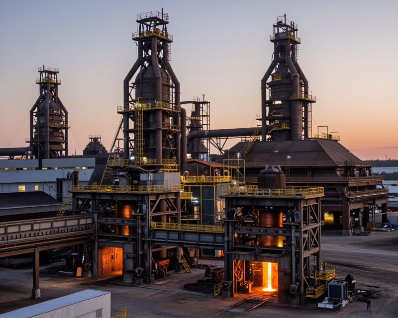 Industrial Steel Mill Concept