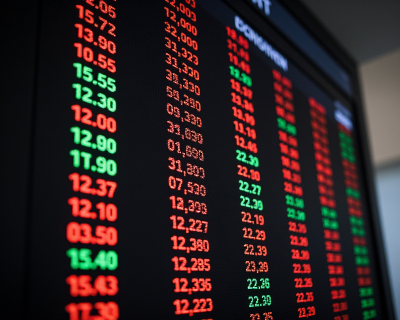 Stock Market Ticker Display