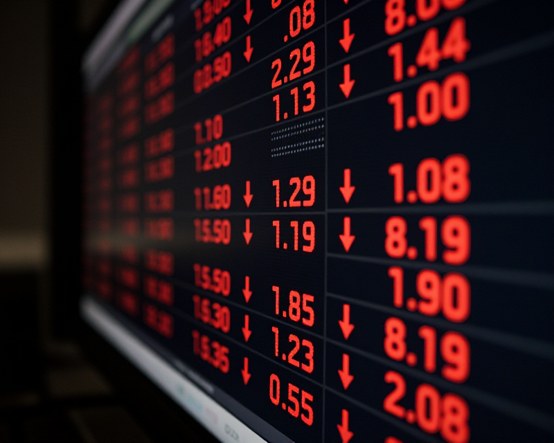 Stock Market Decline Visualization