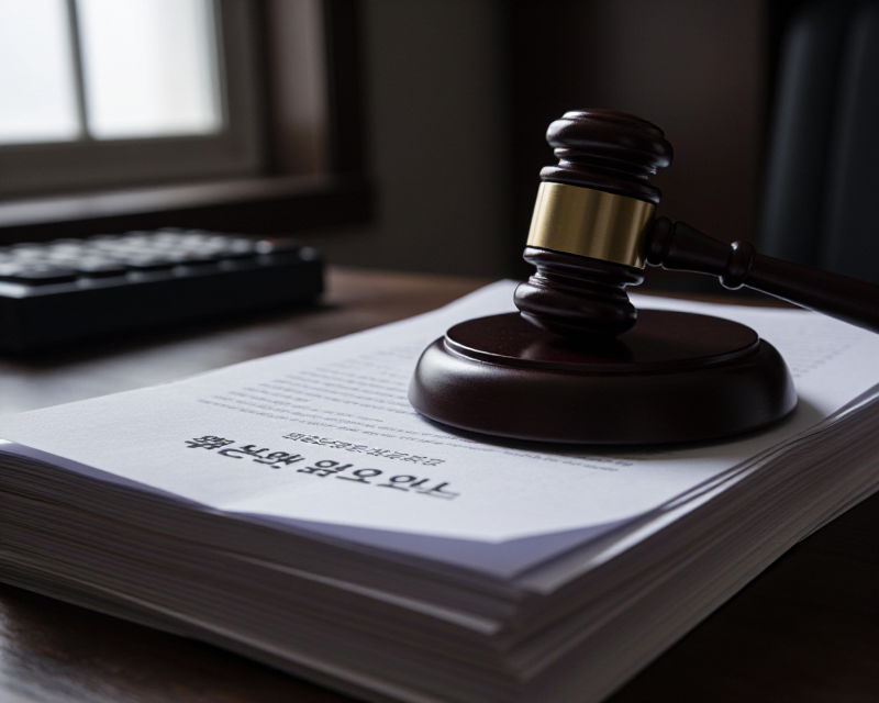 Legal Investigation Symbolism