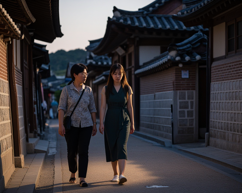 Cinematic Gyeongju Scene