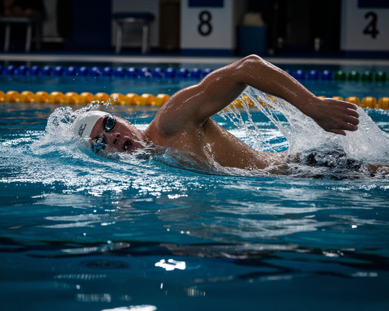 Professional Swimming Competition