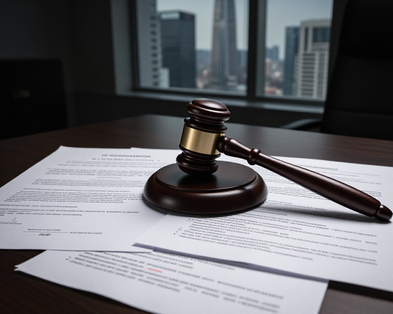 Legal Gavel and Corporate Documents
